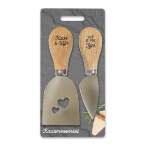 Kaasmes met gravering