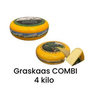 Graskaas 2025 Combi (4 kilo) + GRATIS stukje Lentekaas